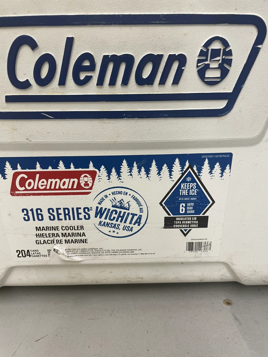 Coleman 316 Series Marine Cooler - photo 3