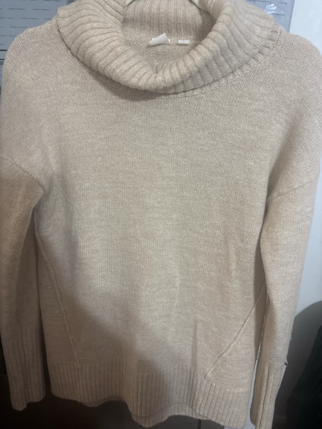 Gap Beige Turtleneck Sweater