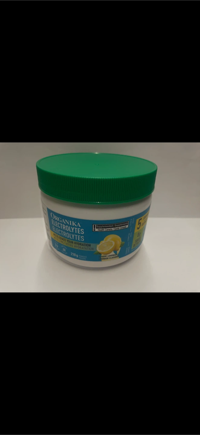Organika Electrolytes Powder - Classic Lemonade
