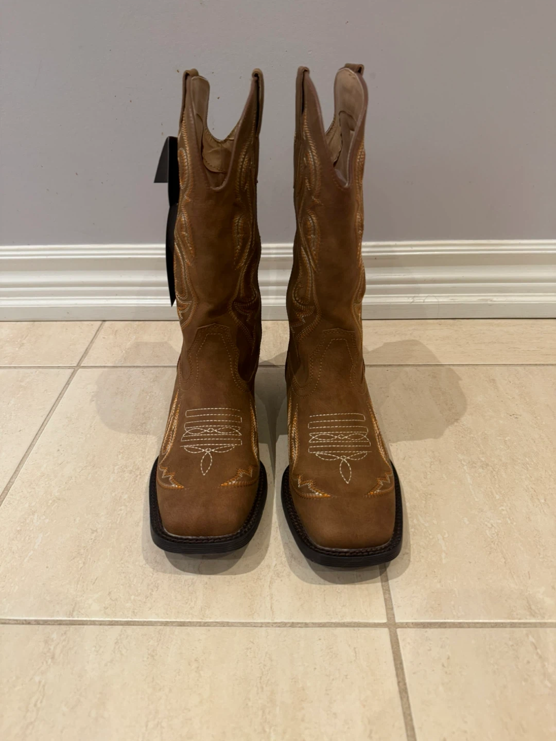 Western Story Brown Cowboy Boots - photo 2