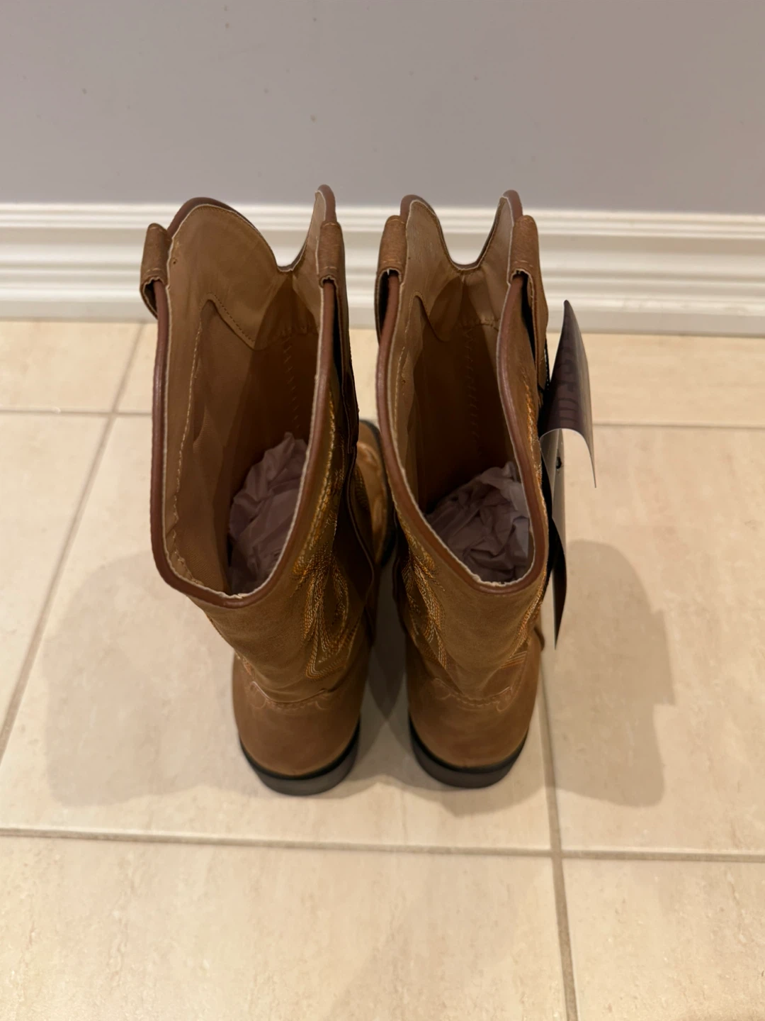 Western Story Brown Cowboy Boots - photo 5