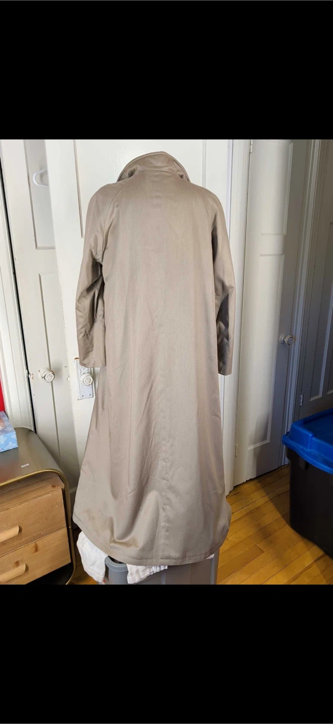 Vintage Saks Fifth Avenue Reversible Beige Wool Coat-XL - photo 2