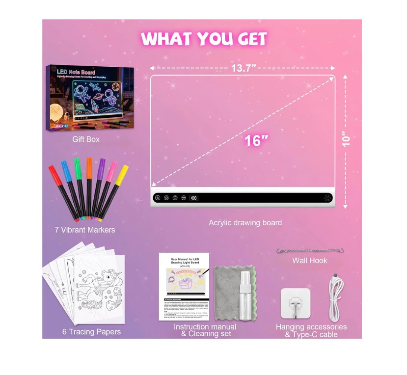 Brand new Rechargeable Led Drawing Board - photo 4