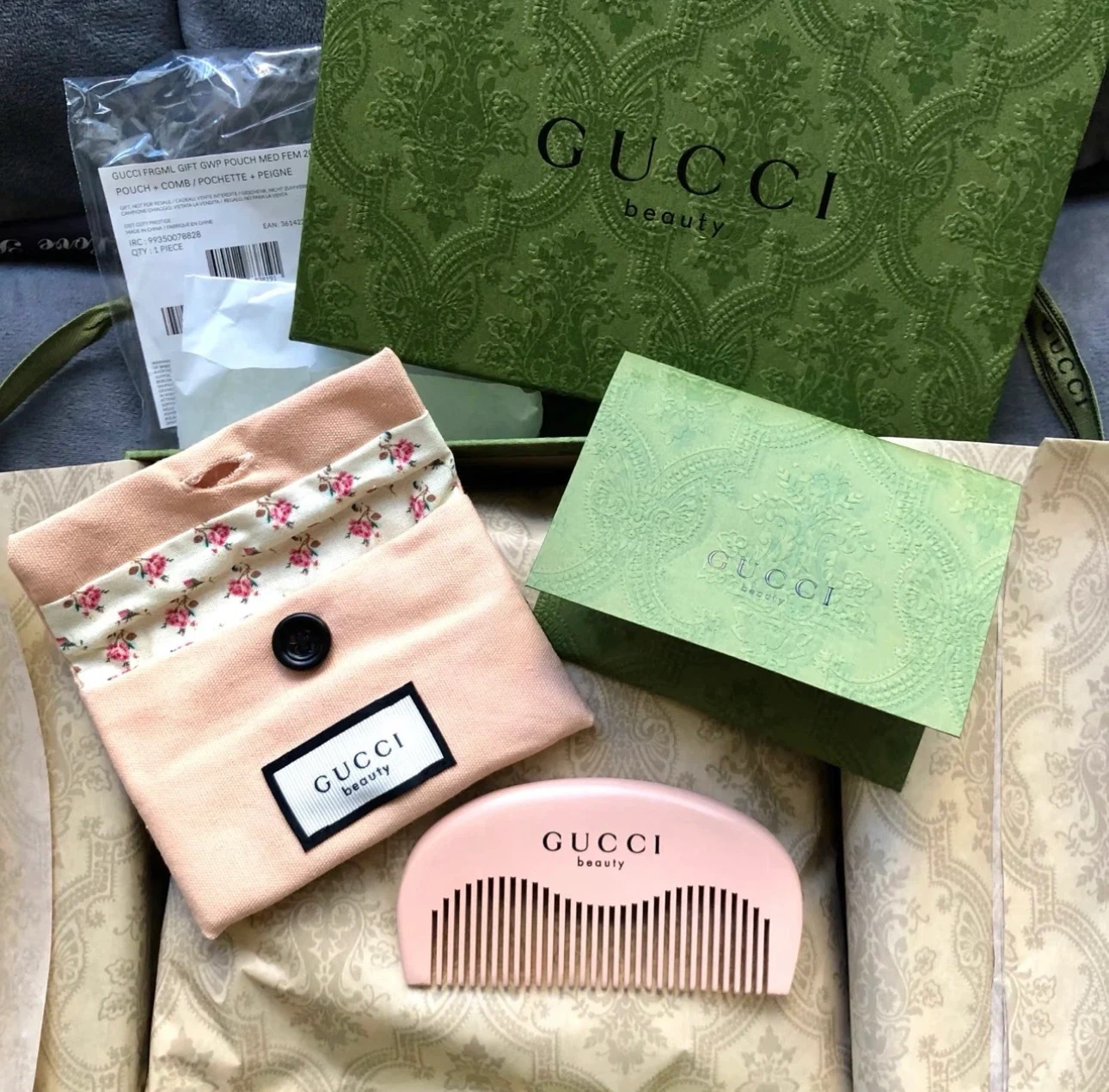 Gucci Pink Comb