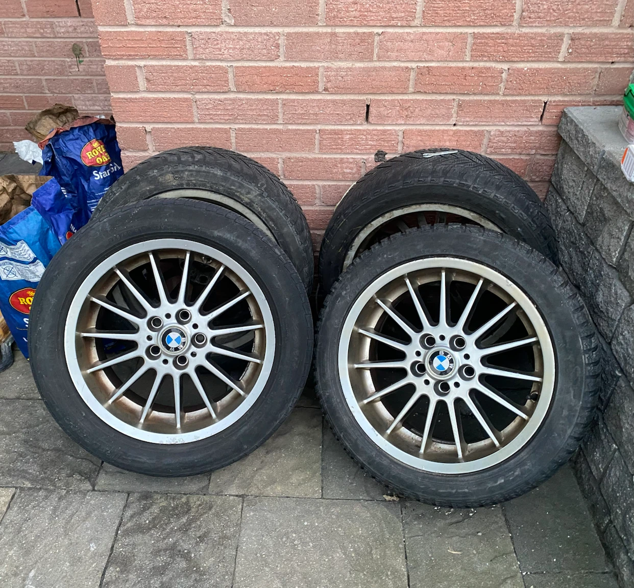 Set of 4 BMW 18-inch Wheels and Tires