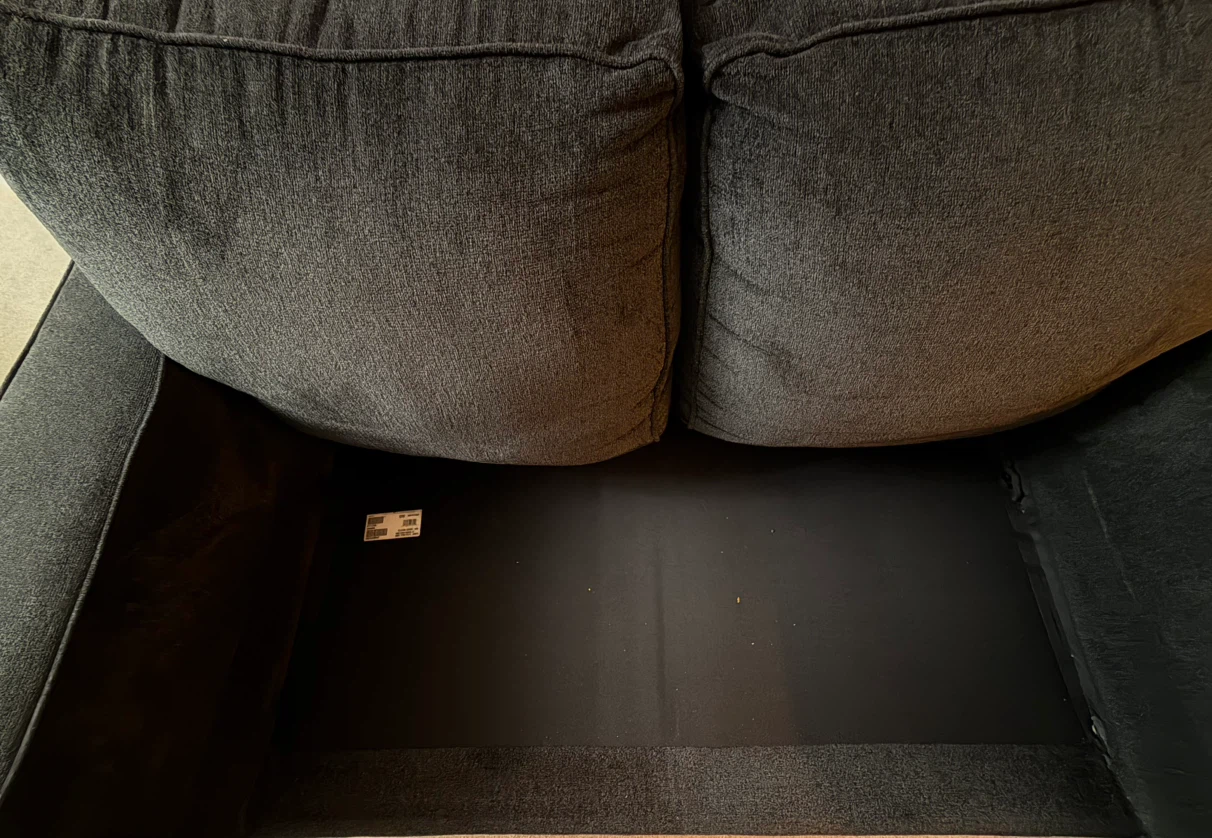 Ashley Furniture Loveseat in Slate - photo 3