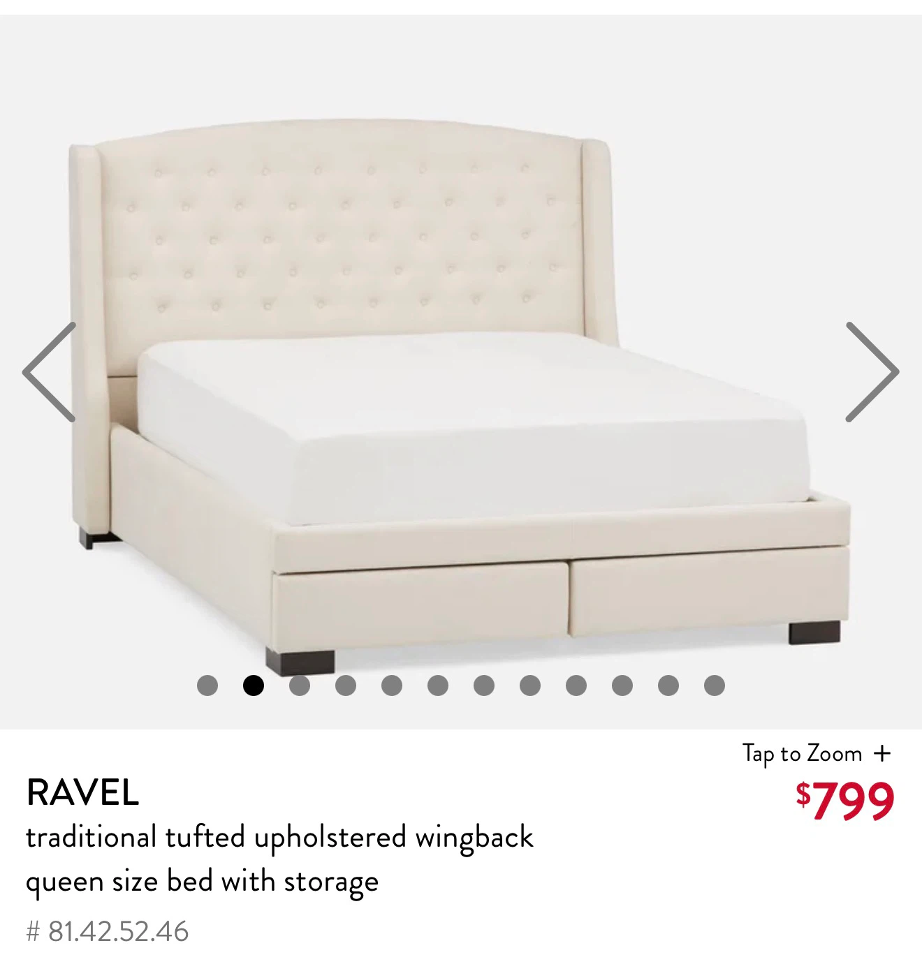 Queen Size Storage Bed Frame - photo 3