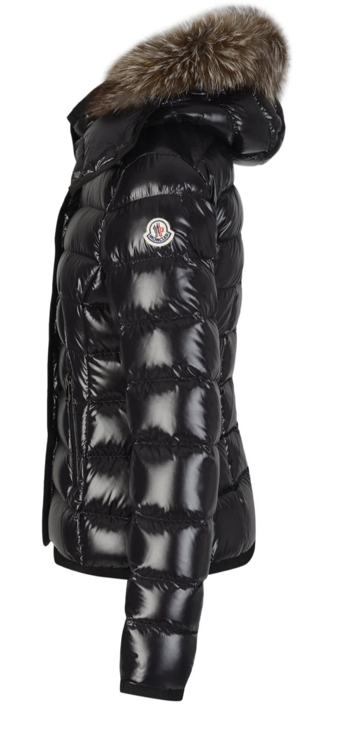 Moncler Puffer Jacket with Fur Hood