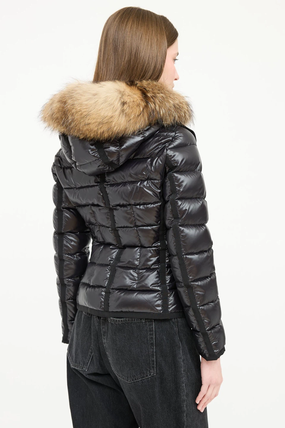 Moncler Puffer Jacket with Fur Hood - photo 2