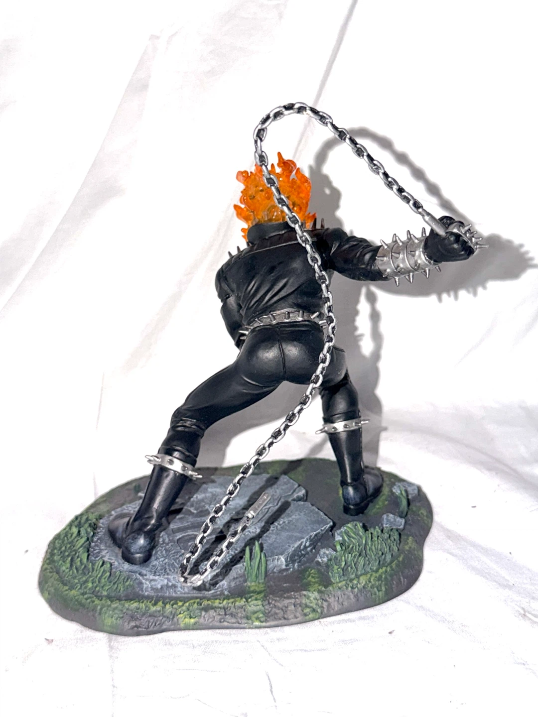 Corgi Marvel Knights Ghost Rider Metal Statue - photo 4