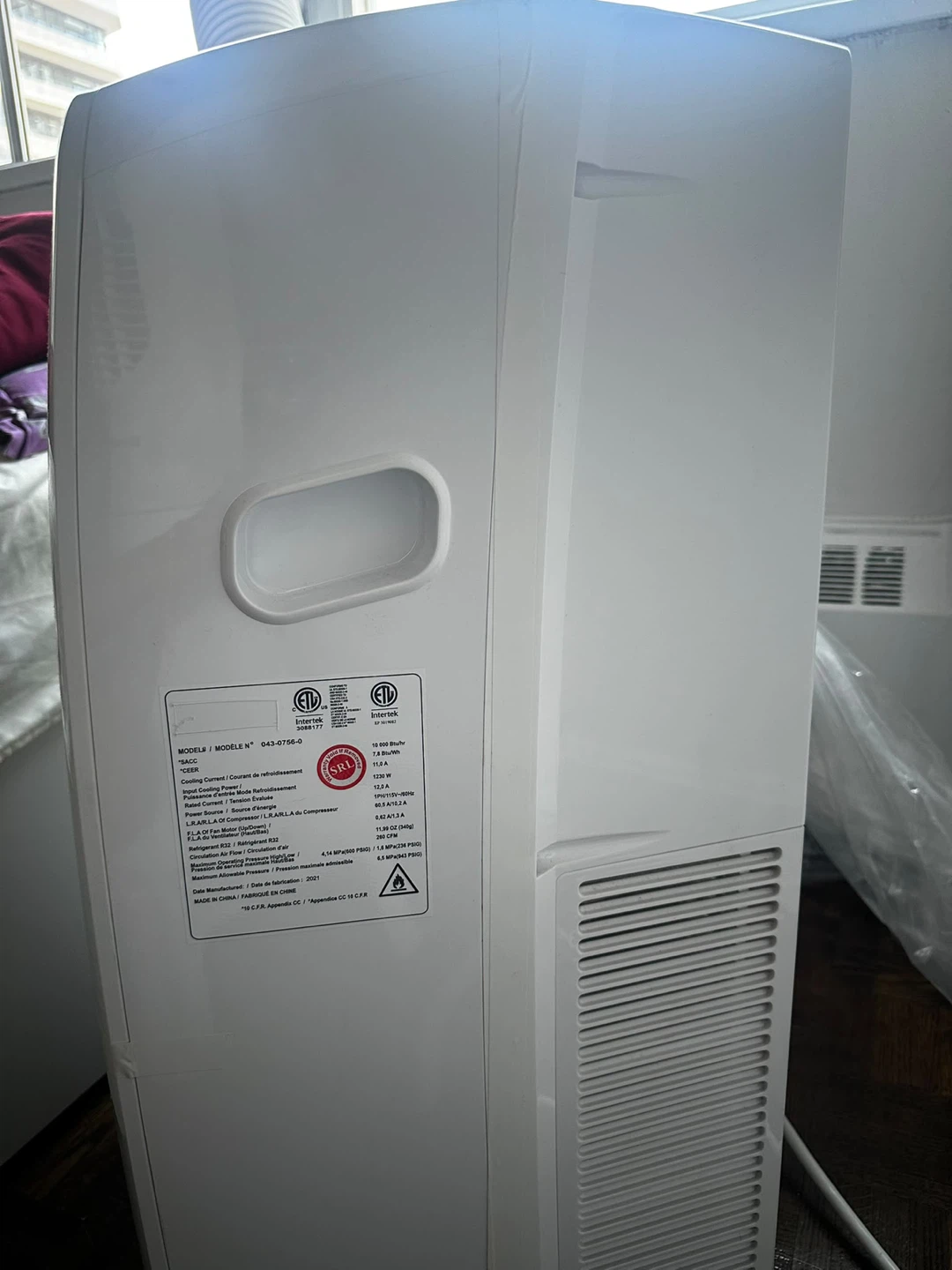 Hisense 10,000 BTU Portable Air Conditioner - photo 3