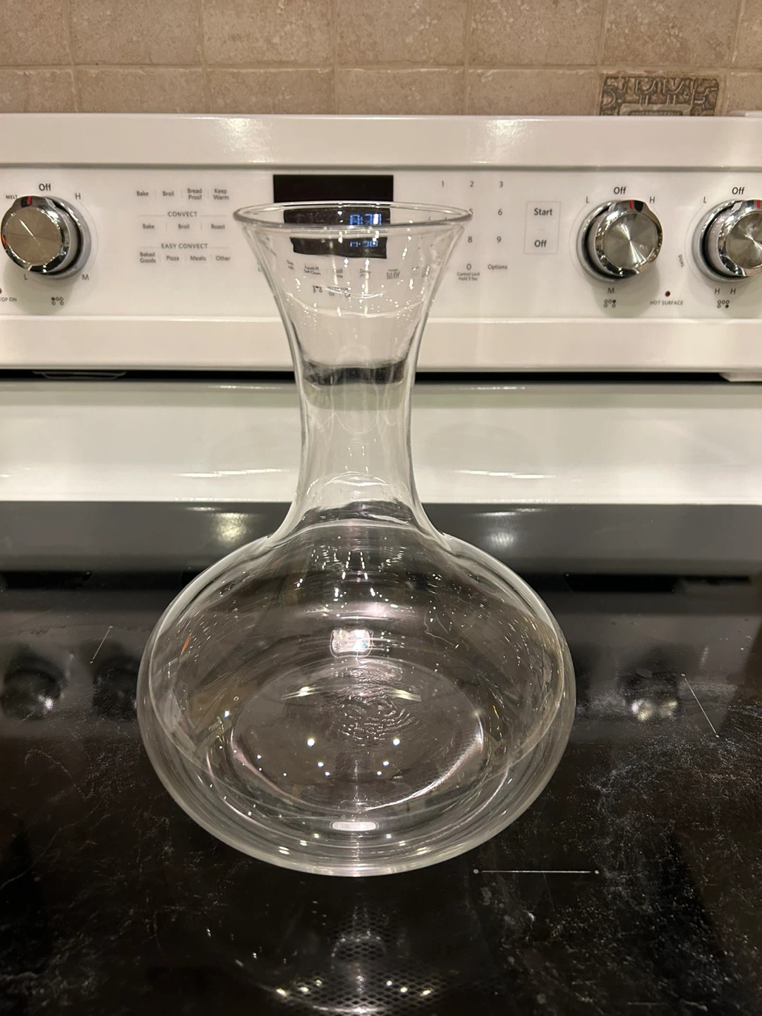 Clear Glass Wine Decanter