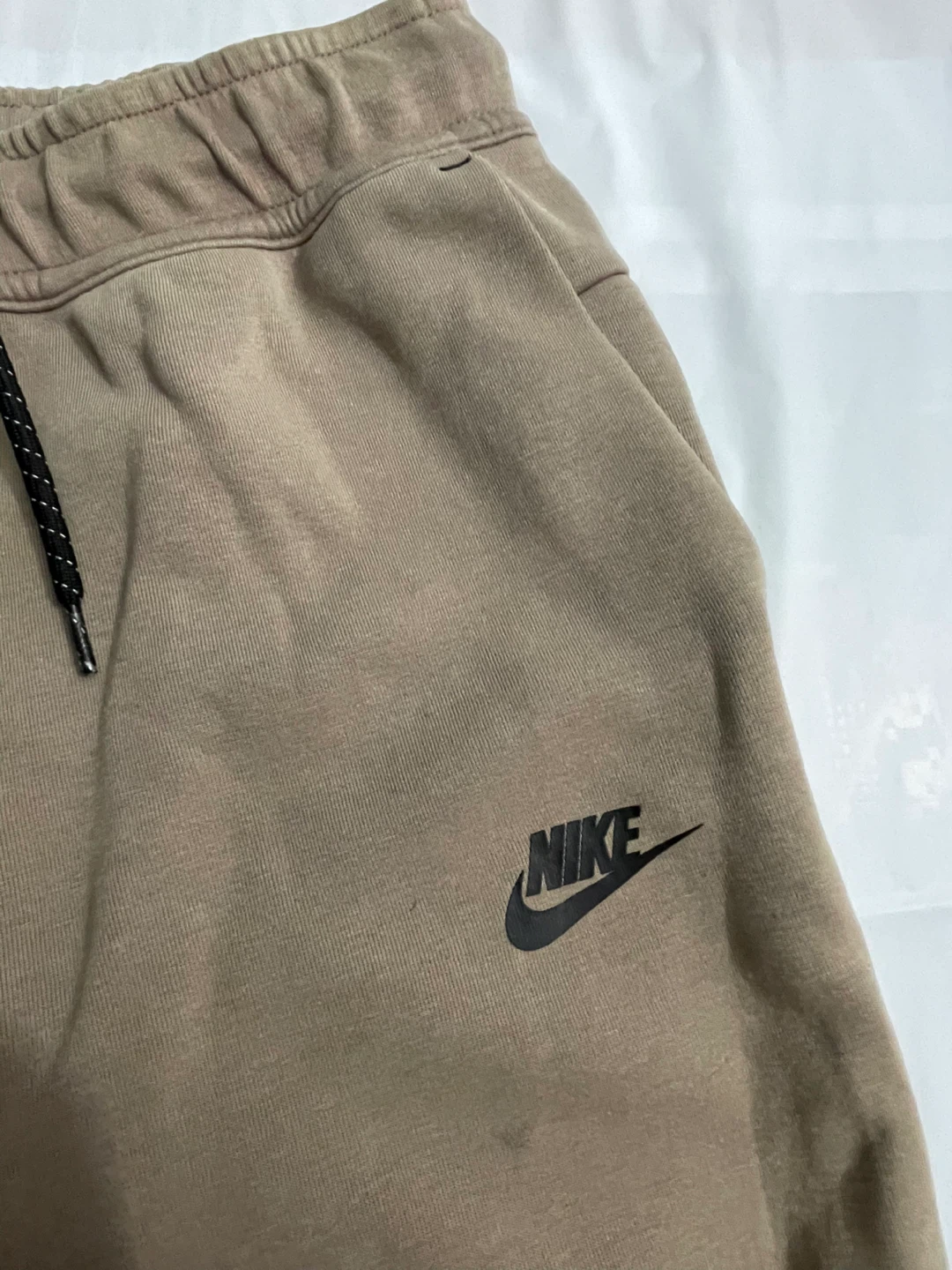 Nike Beige Sweat Shorts - photo 3