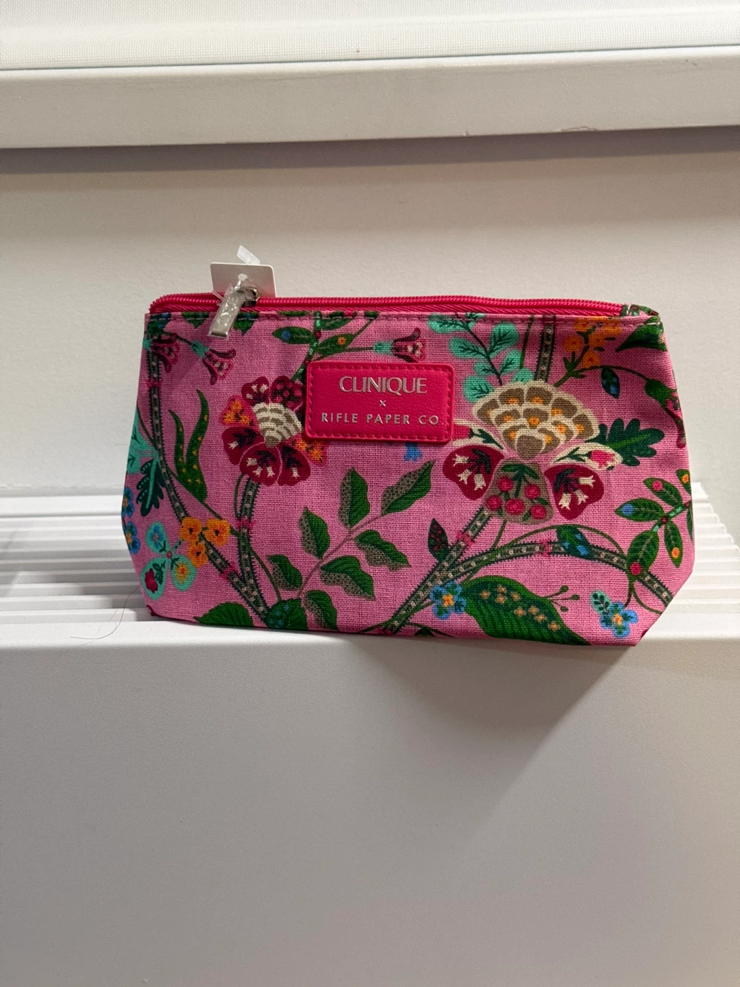Clinique x Rifle Paper Co. Floral Makeup Bag – New