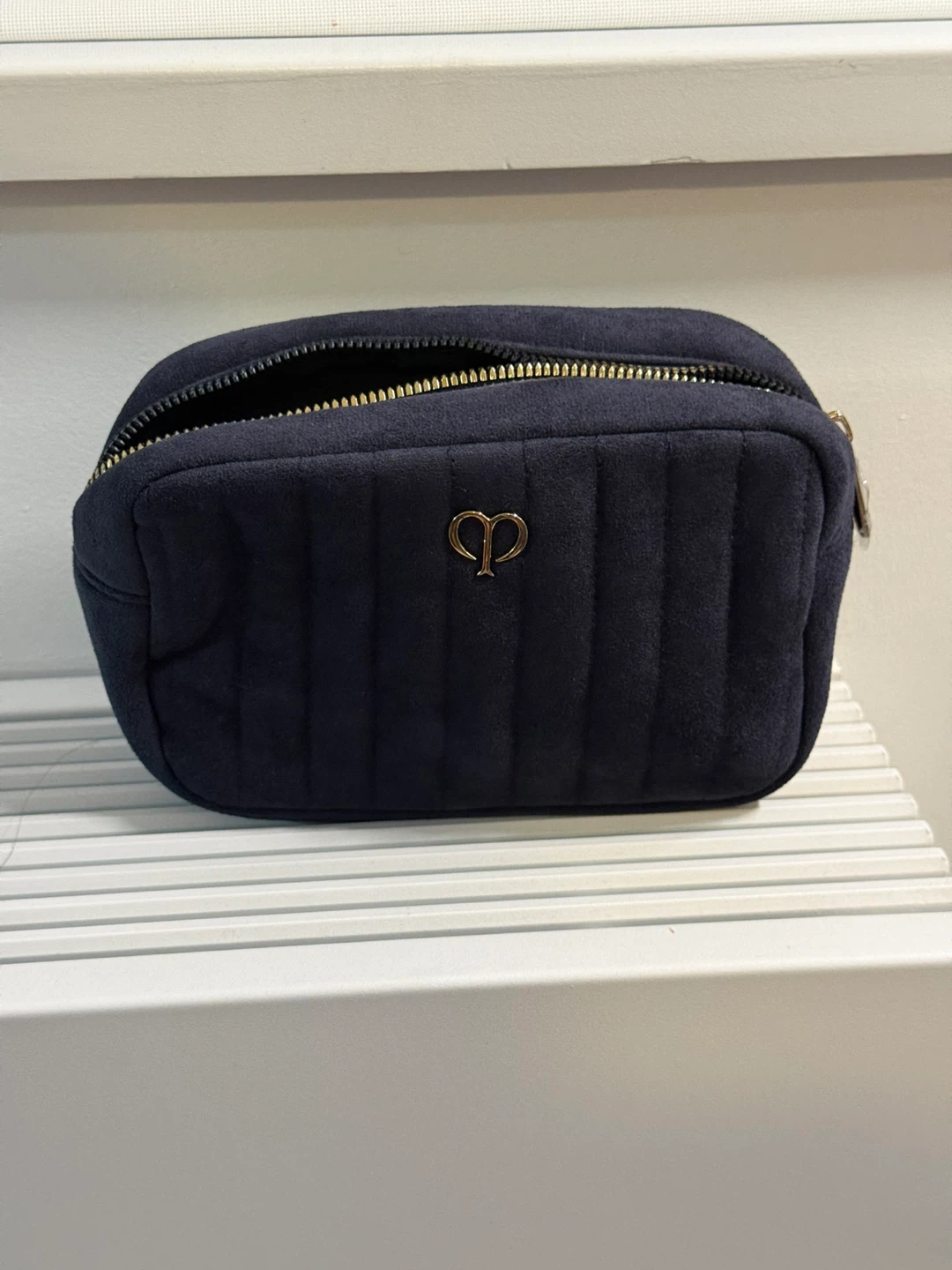 Clé de Peau Beauté Navy Makeup / Cosmetic Bag