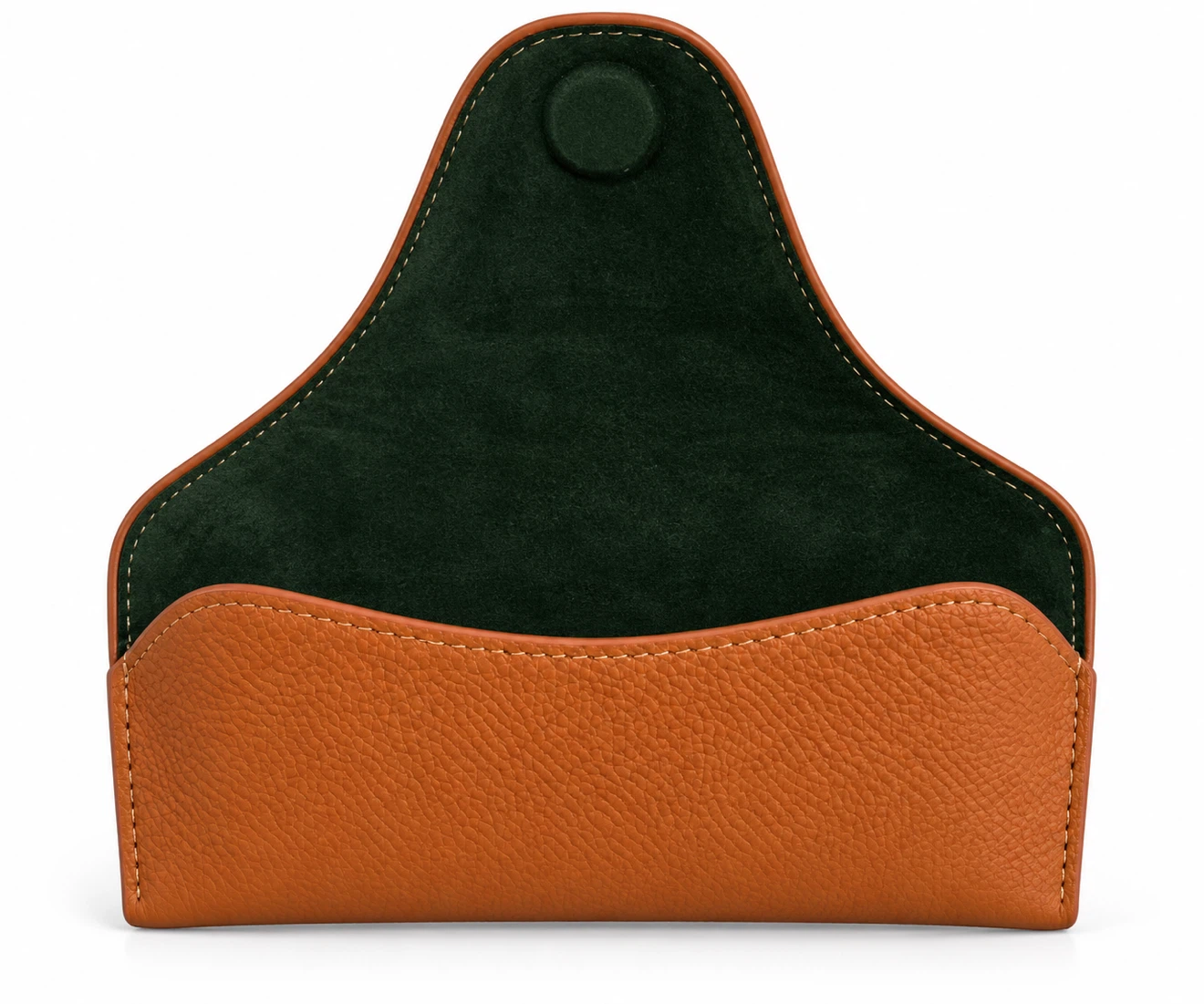 Top-Grain Cowhide Leather Eyeglasses / Sunglasses Case - photo 4