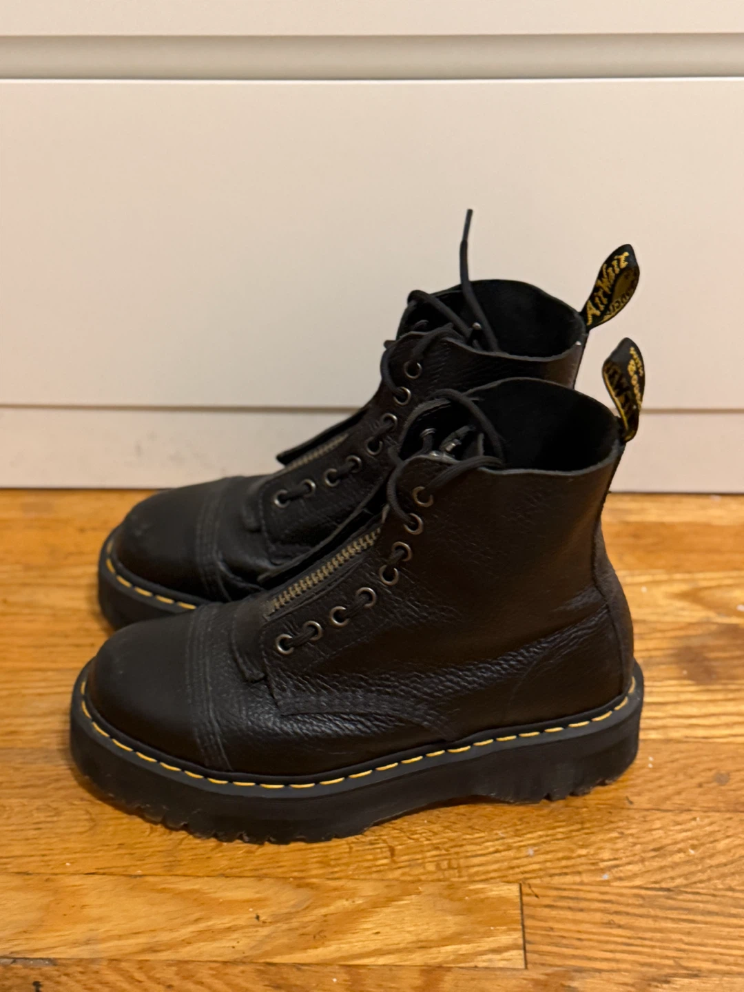 Dr. Martens women's Sinclair Zip Platform Boots