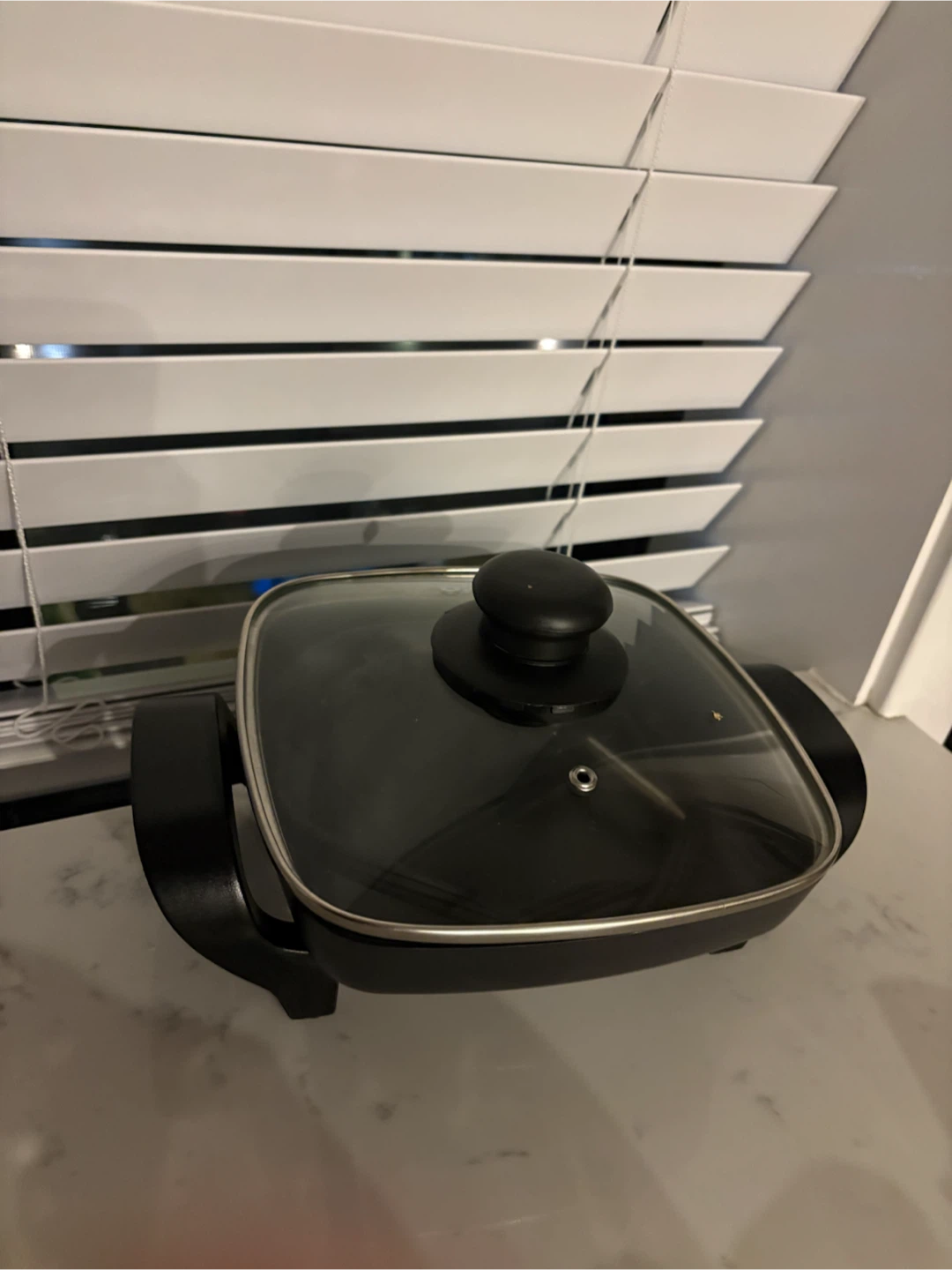 Electric Skillet with Glass Lid - photo 2
