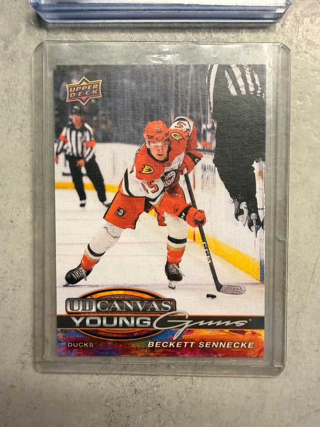 Beckett Sennecke 2025-26 UD Canvas Young Guns Rookie Card
