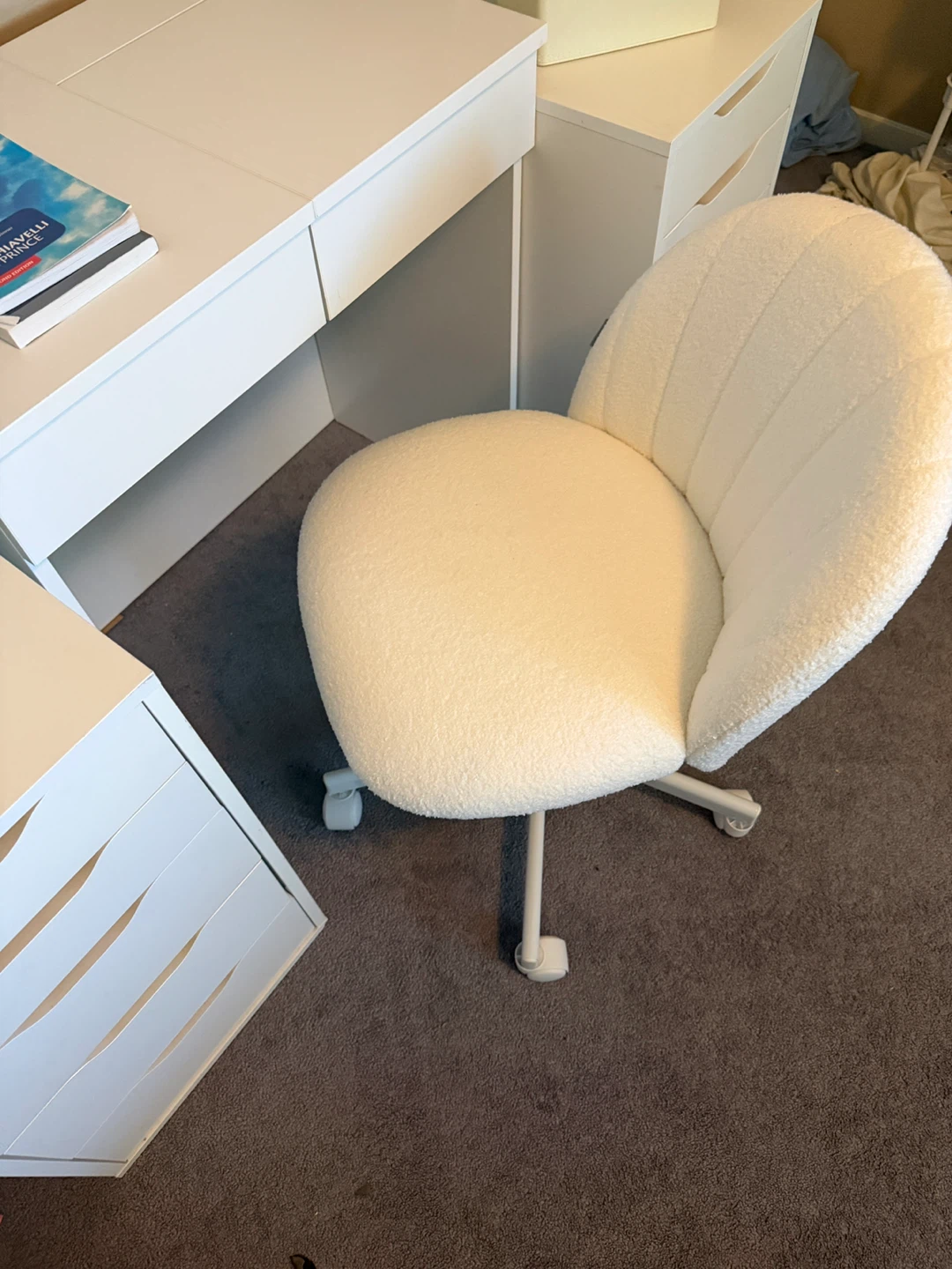 Vanity set (Desk, mirror, chair, Alex Drawers) - photo 5