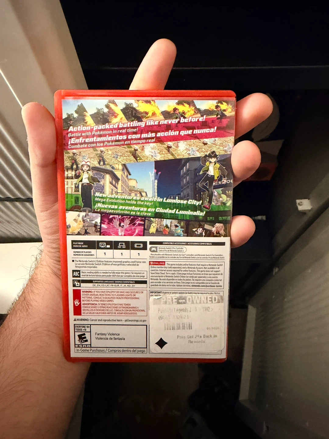 Pokemon Legends Z-A Nintendo Switch 2 Edition - photo 2