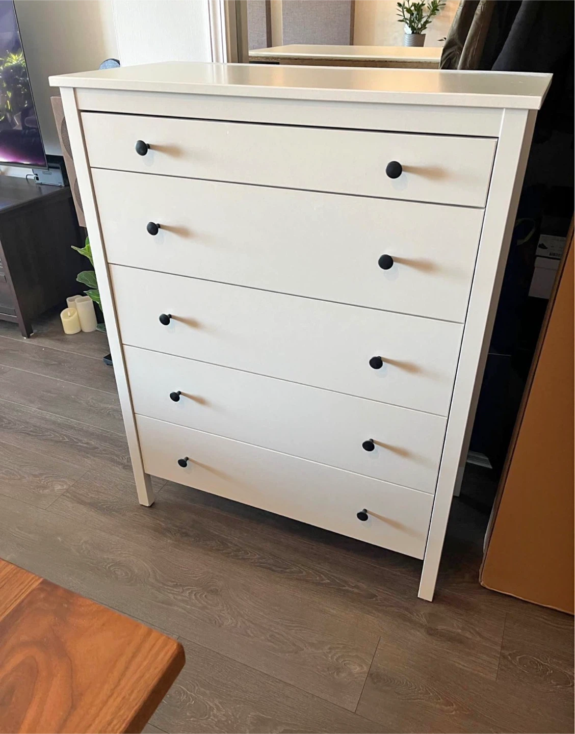 IKEA Koppang 5-Drawer Chest - White - photo 2