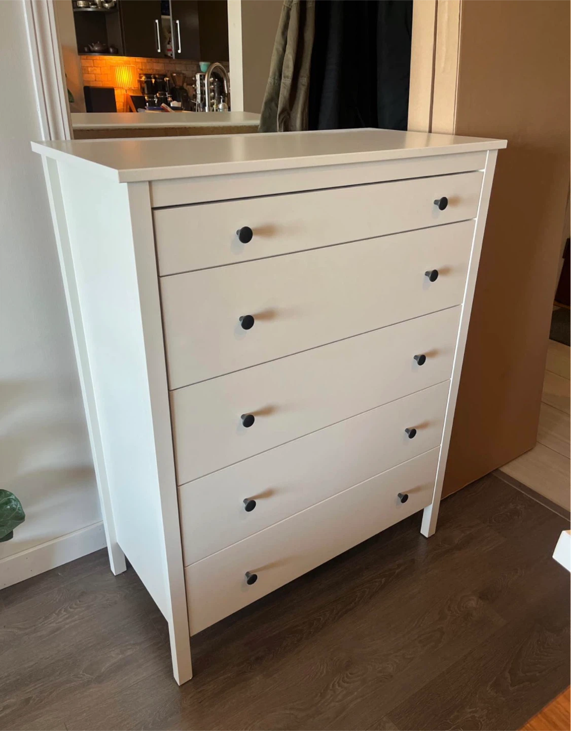 IKEA Koppang 5-Drawer Chest - White - photo 3