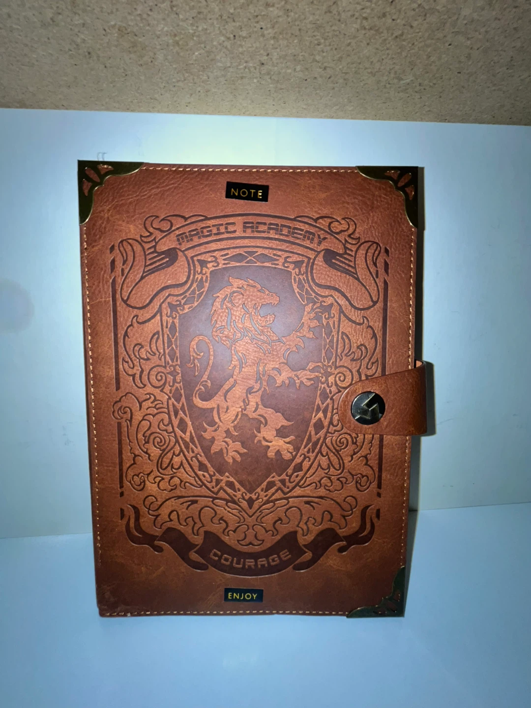 Magic Academy Leather-Style Notebook