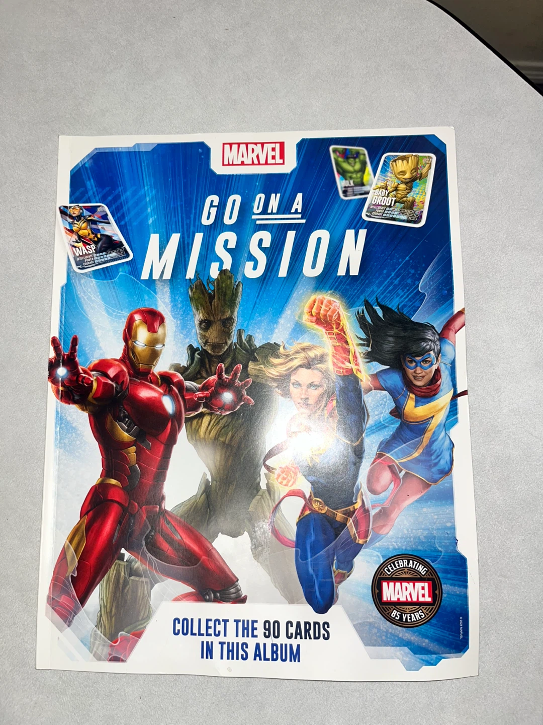 Marvel Go On A Mission Card Album