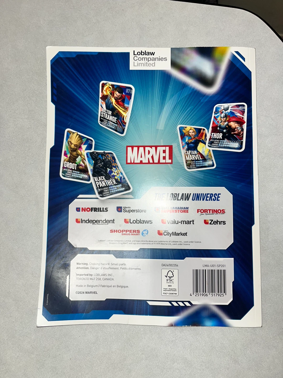 Marvel Go On A Mission Card Album - photo 2