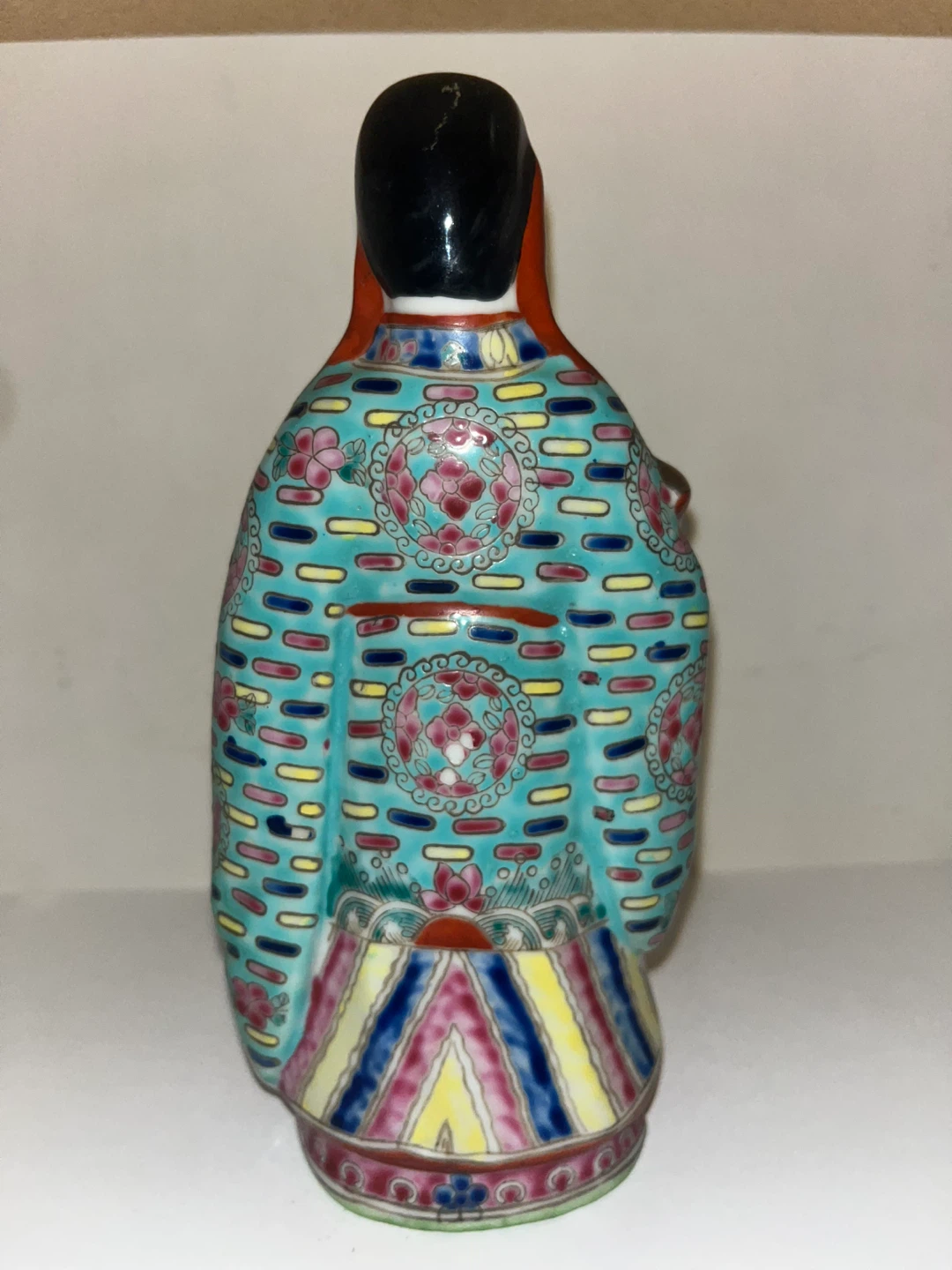 Vintage Hand-Painted Ceramic Chinese Figurine - photo 2