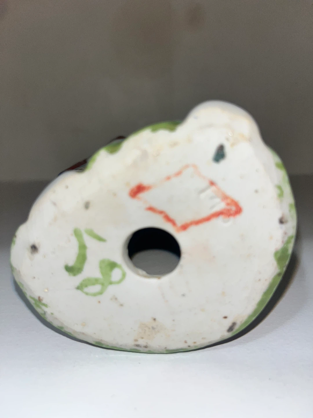 Vintage Hand-Painted Ceramic Chinese Figurine - photo 4
