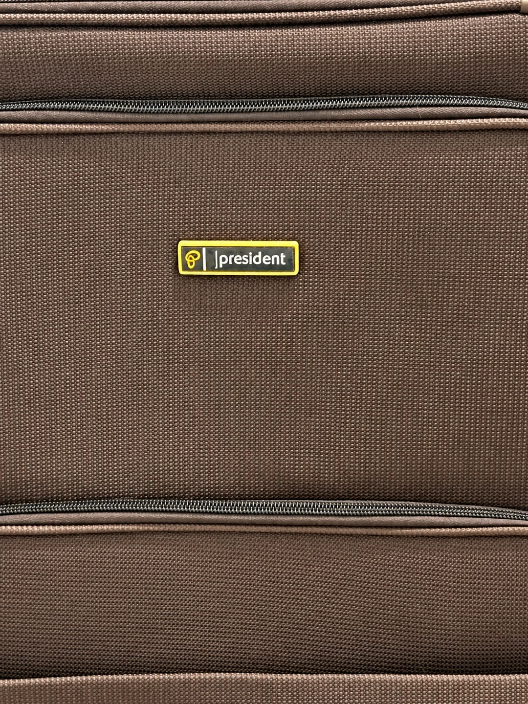 President Brown Suitcase - photo 4