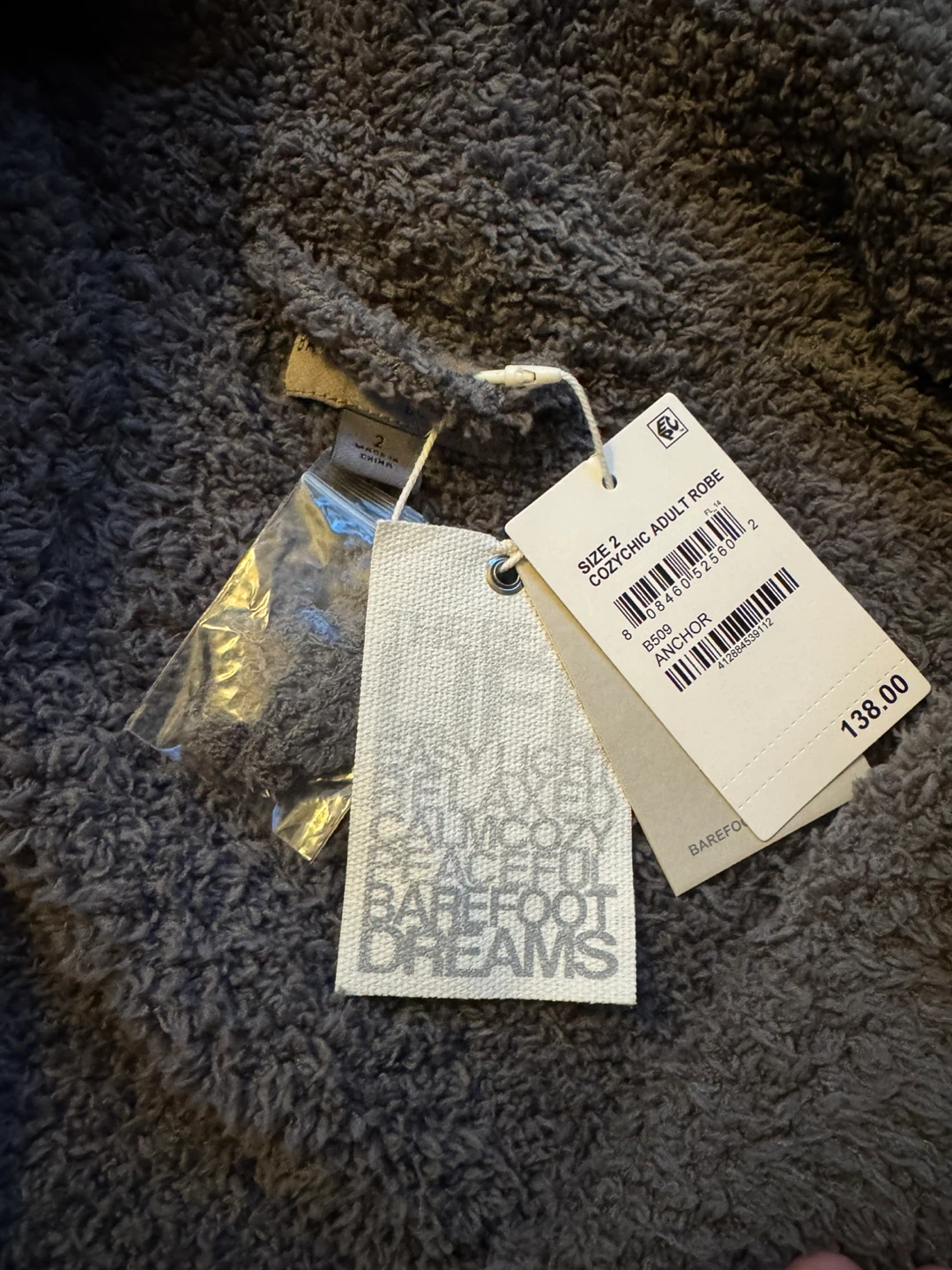 Barefoot Dreams CozyChic Adult Robe Size 2 - photo 3