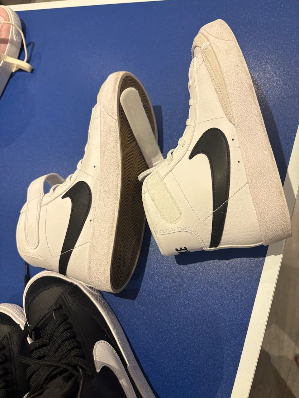 Two Pairs of Nike Blazer Mid Sneakers - photo 3