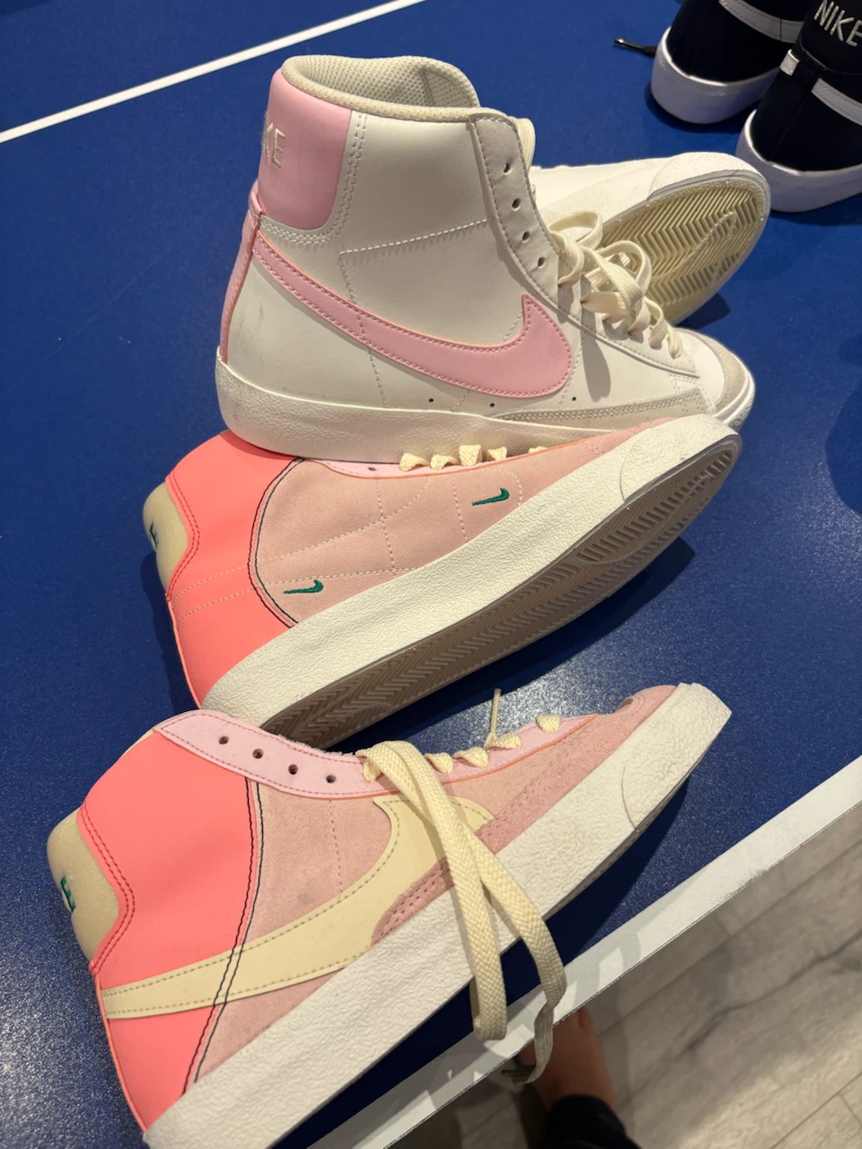 Two Pairs of Nike Blazer Mid Sneakers - photo 2