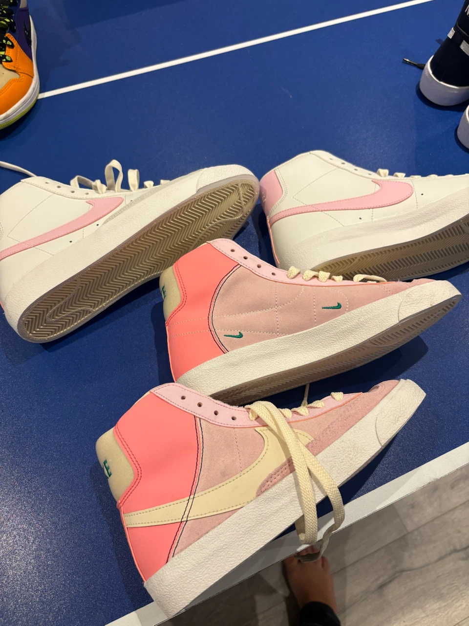 Two Pairs of Nike Blazer Mid Sneakers - photo 3