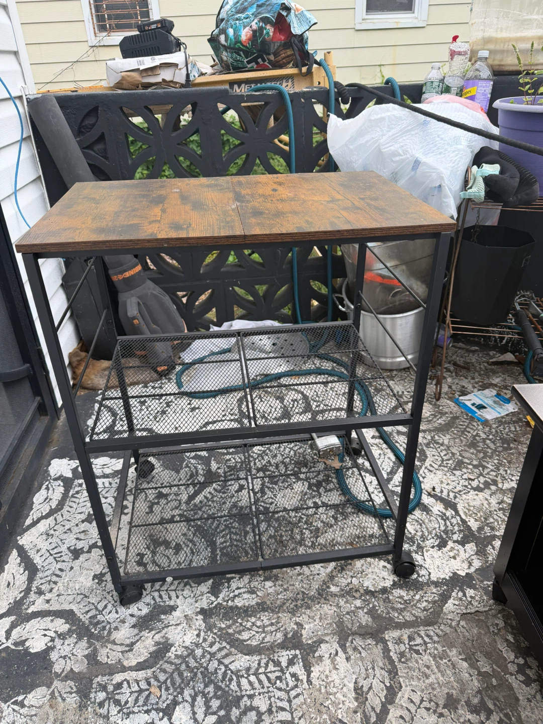 Industrial Rolling Kitchen Cart - photo 2