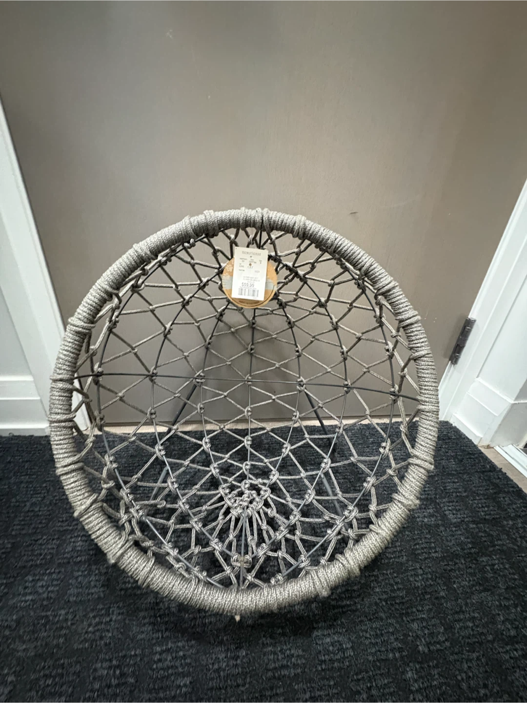 HomeSense Woven Pet Bed New