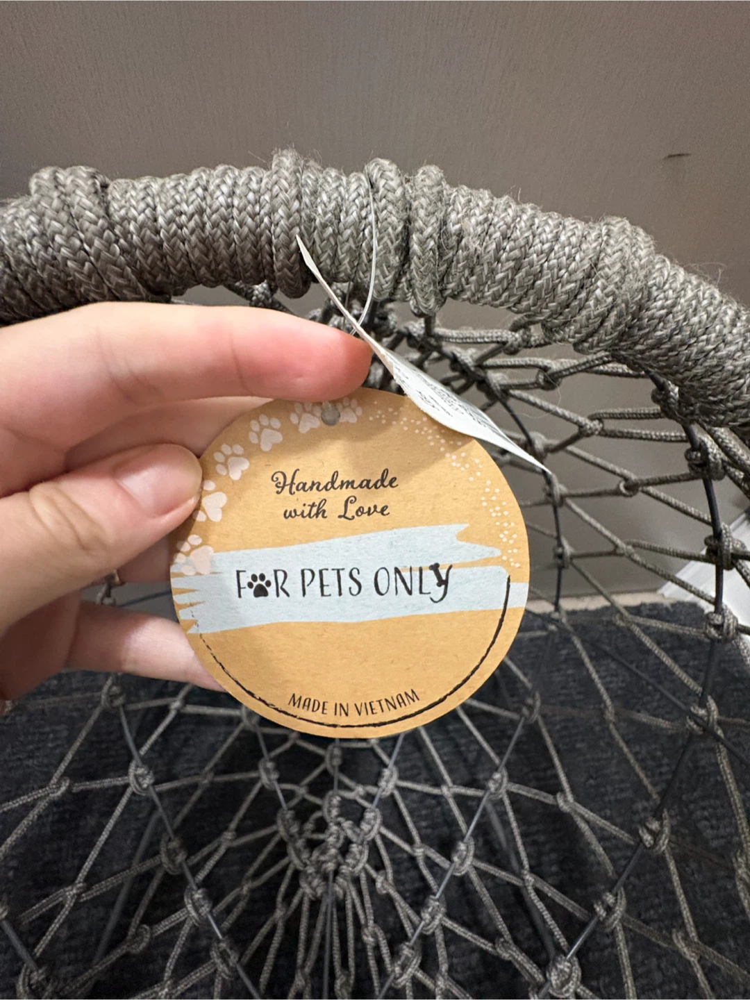 HomeSense Woven Pet Bed New - photo 4