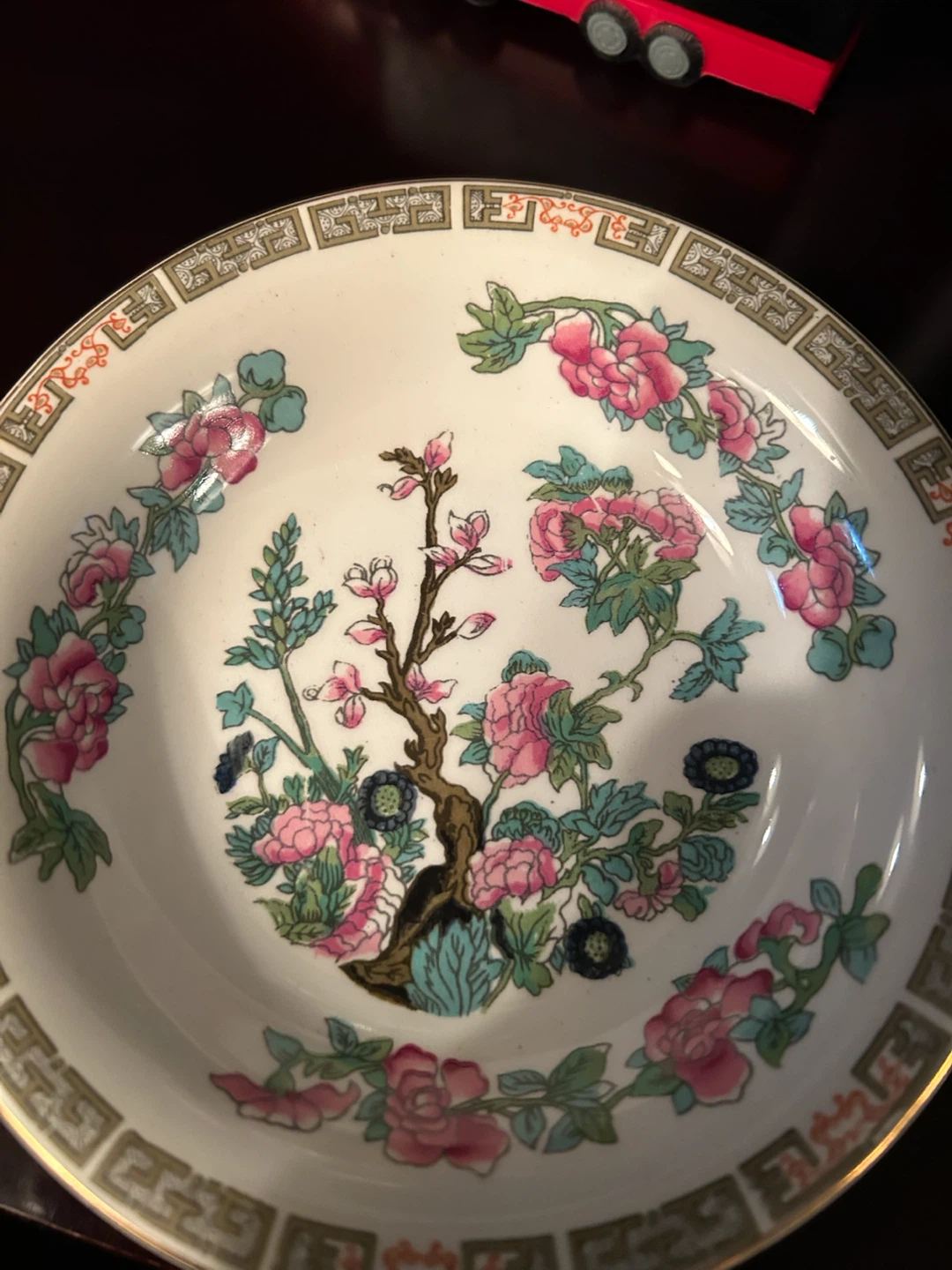 Vintage Maddock & Sons Floral Plate