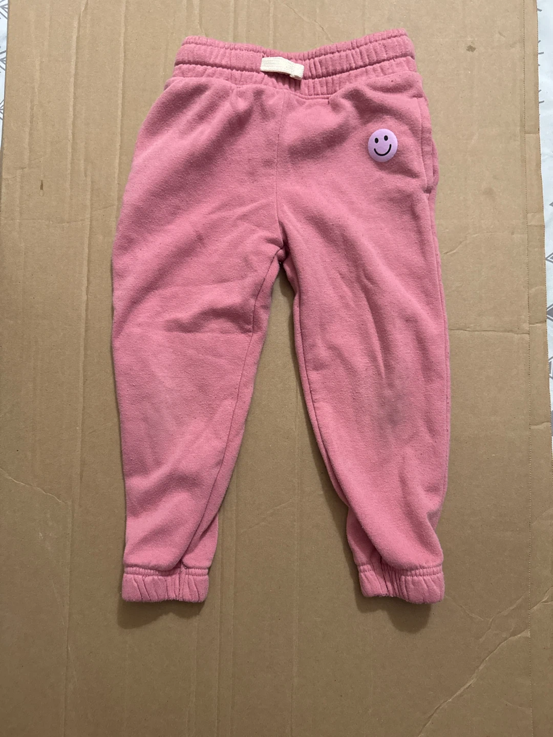 Used Old Navy 3T Kids Pink Hoodie and Jogger Set - photo 2
