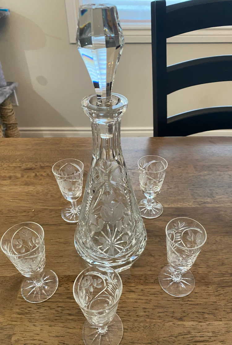 Vintage Crystal Glassware Collection - photo 2