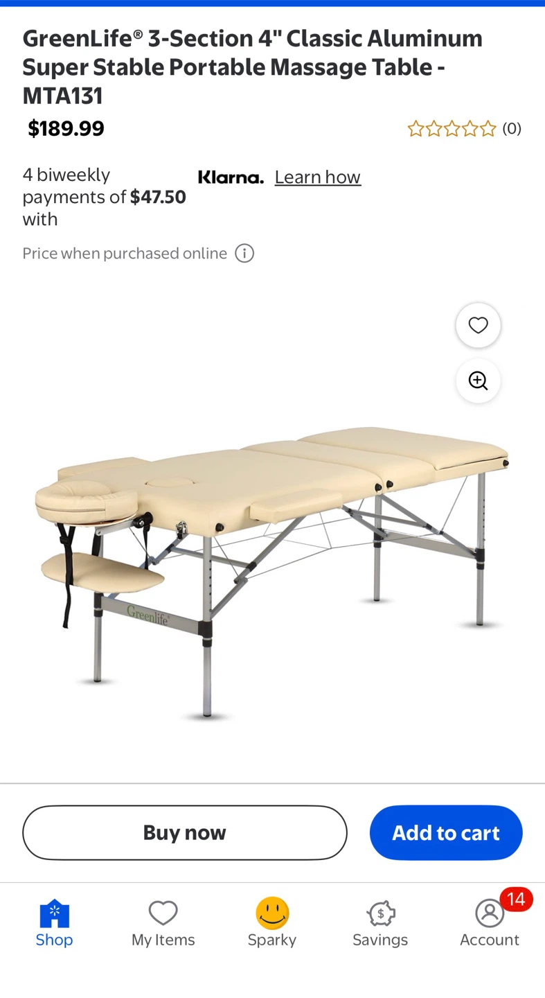GreenLife 3-Section Portable Massage Table - photo 5