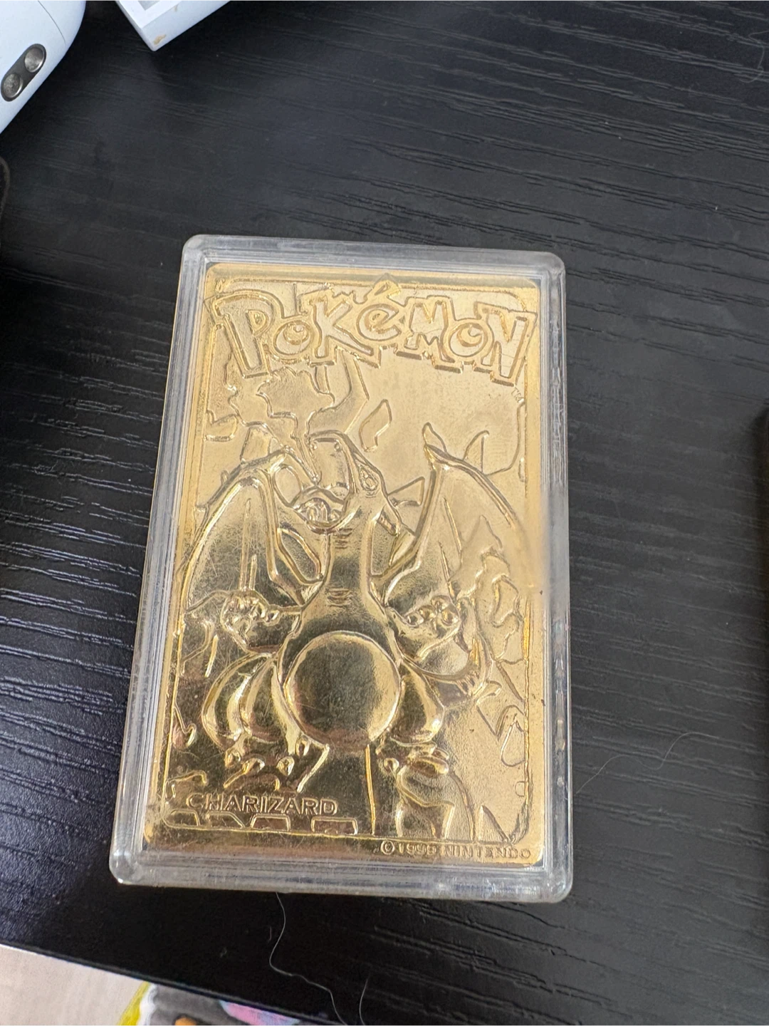 Set of 3 Pokemon 23 Karat Gold-Plated Trading Cards