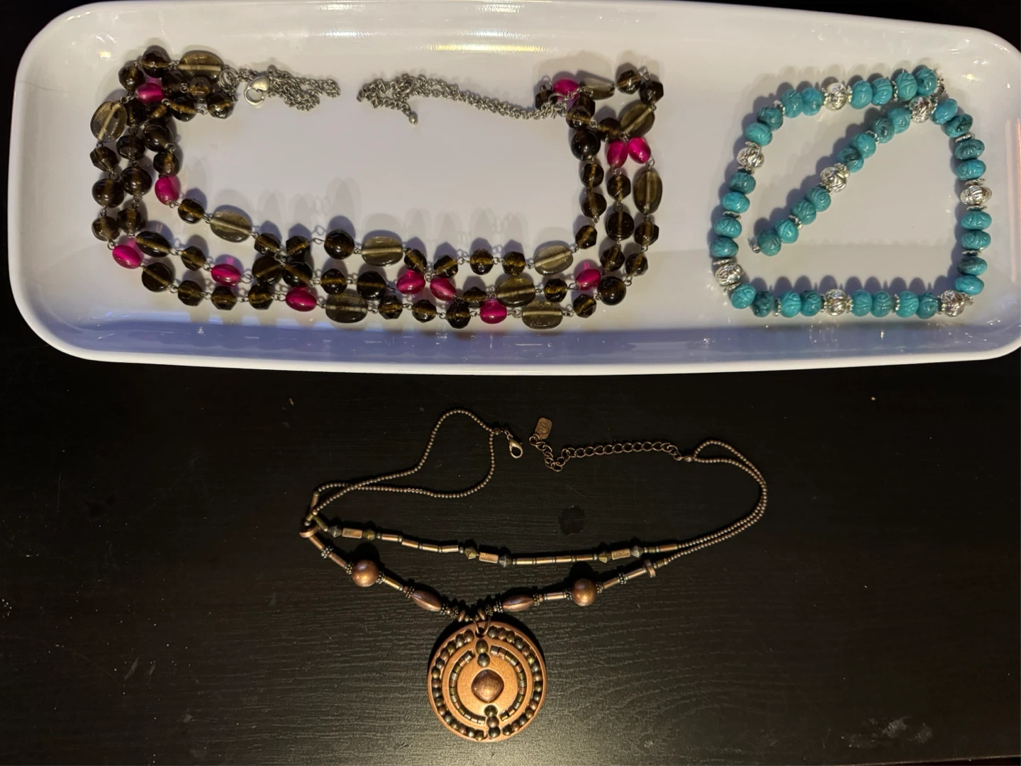 Three Fashion Necklaces