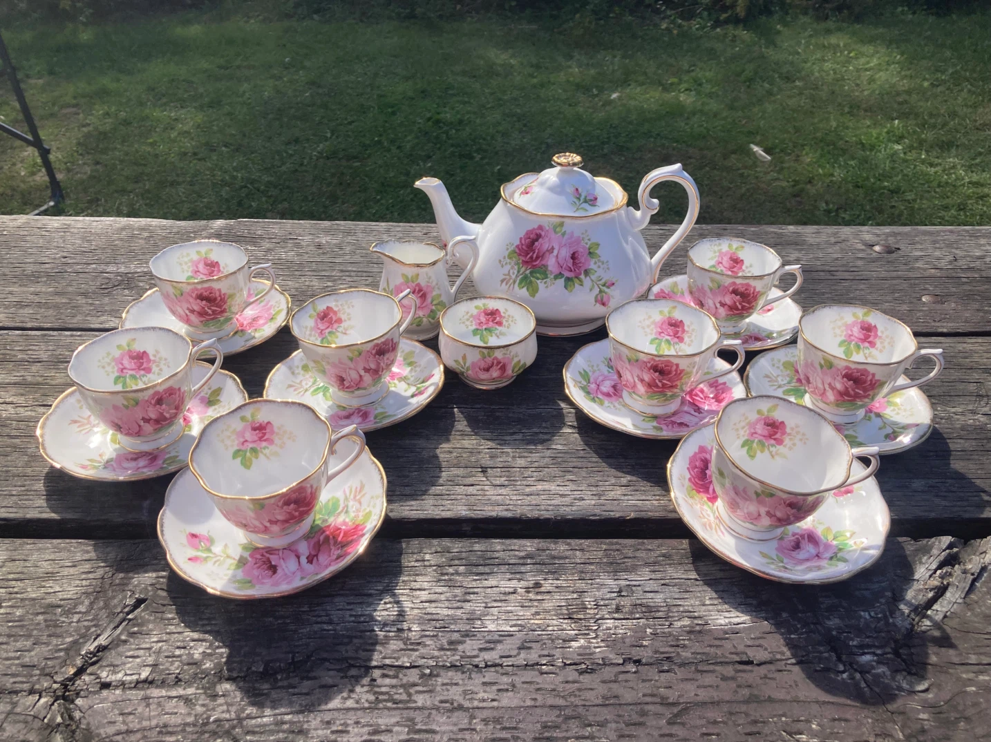 Royal Albert tea set for 8 American Beauty - photo 3