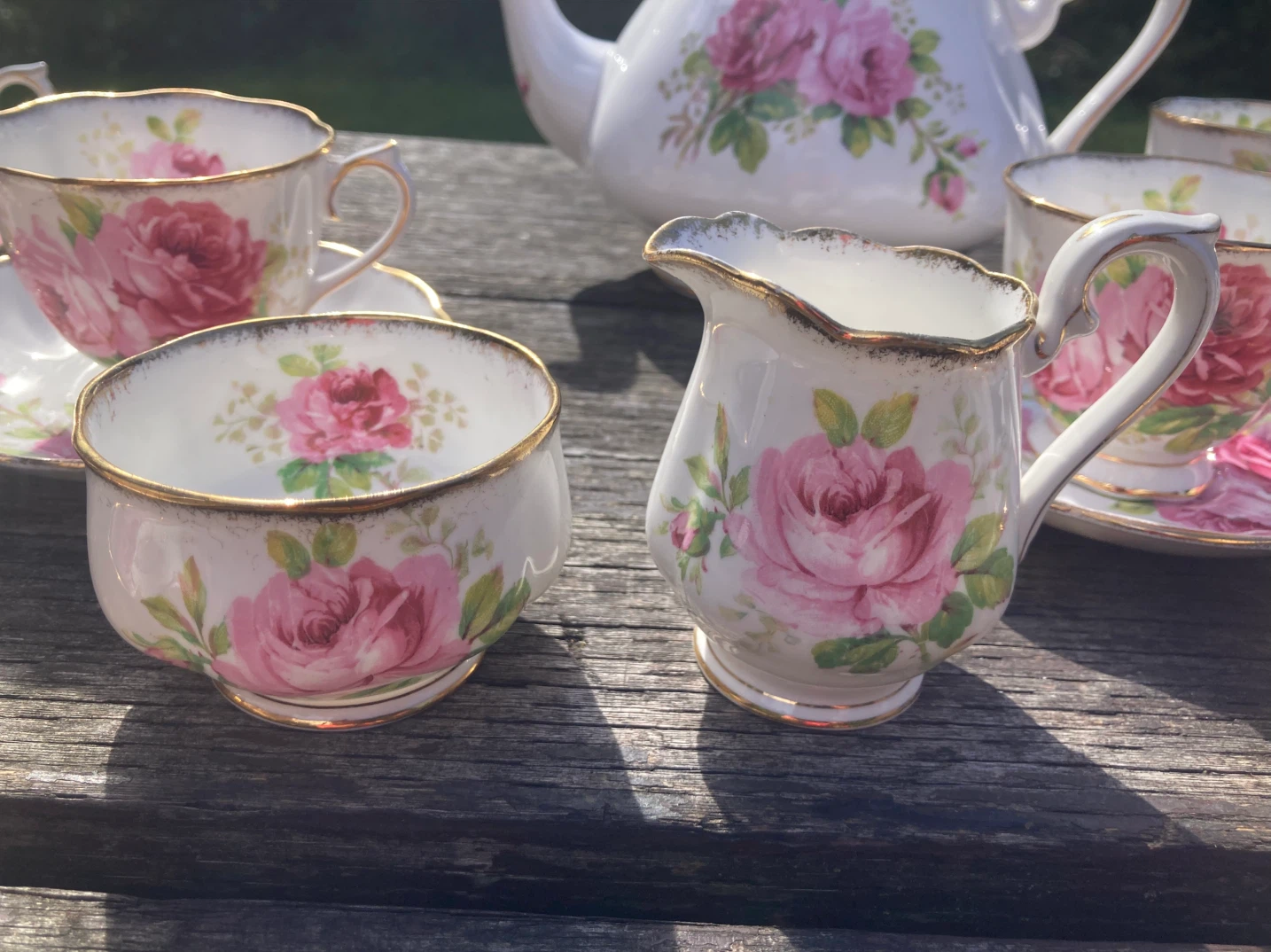 Royal Albert tea set for 8 American Beauty - photo 5
