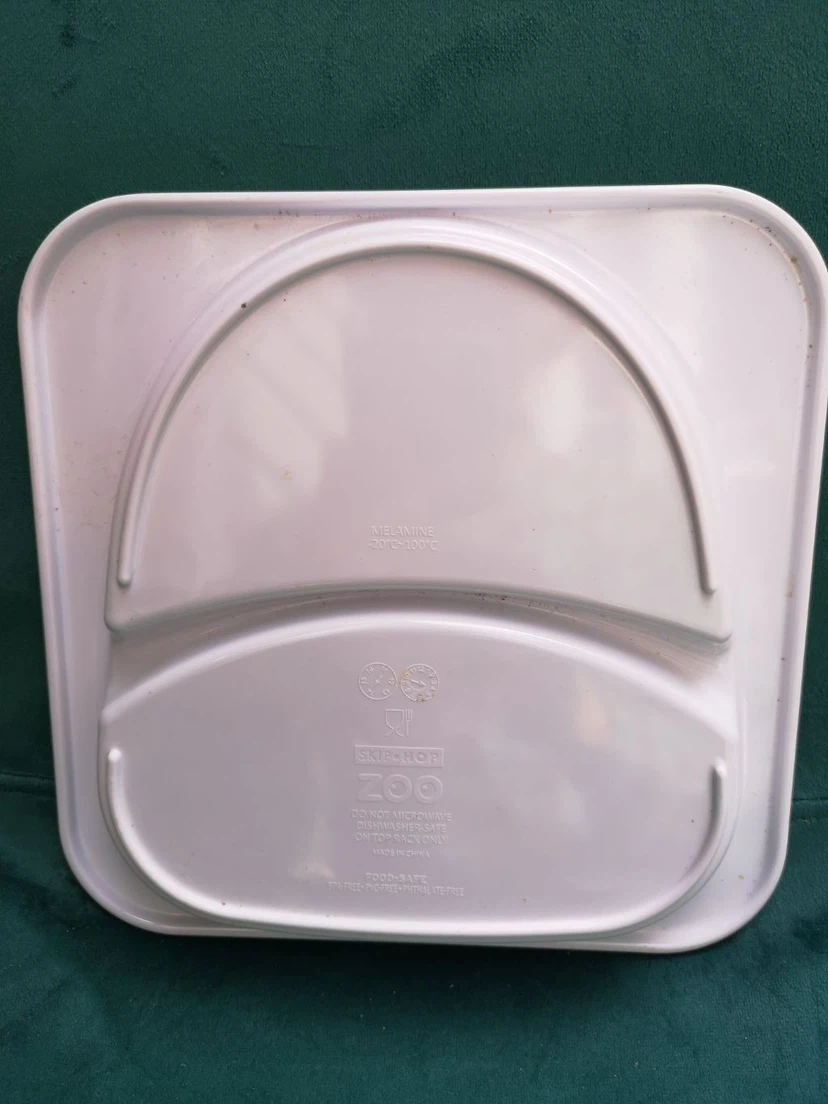 Set of 4 Skip Hop Zoo Kids Divided Plates - photo 5