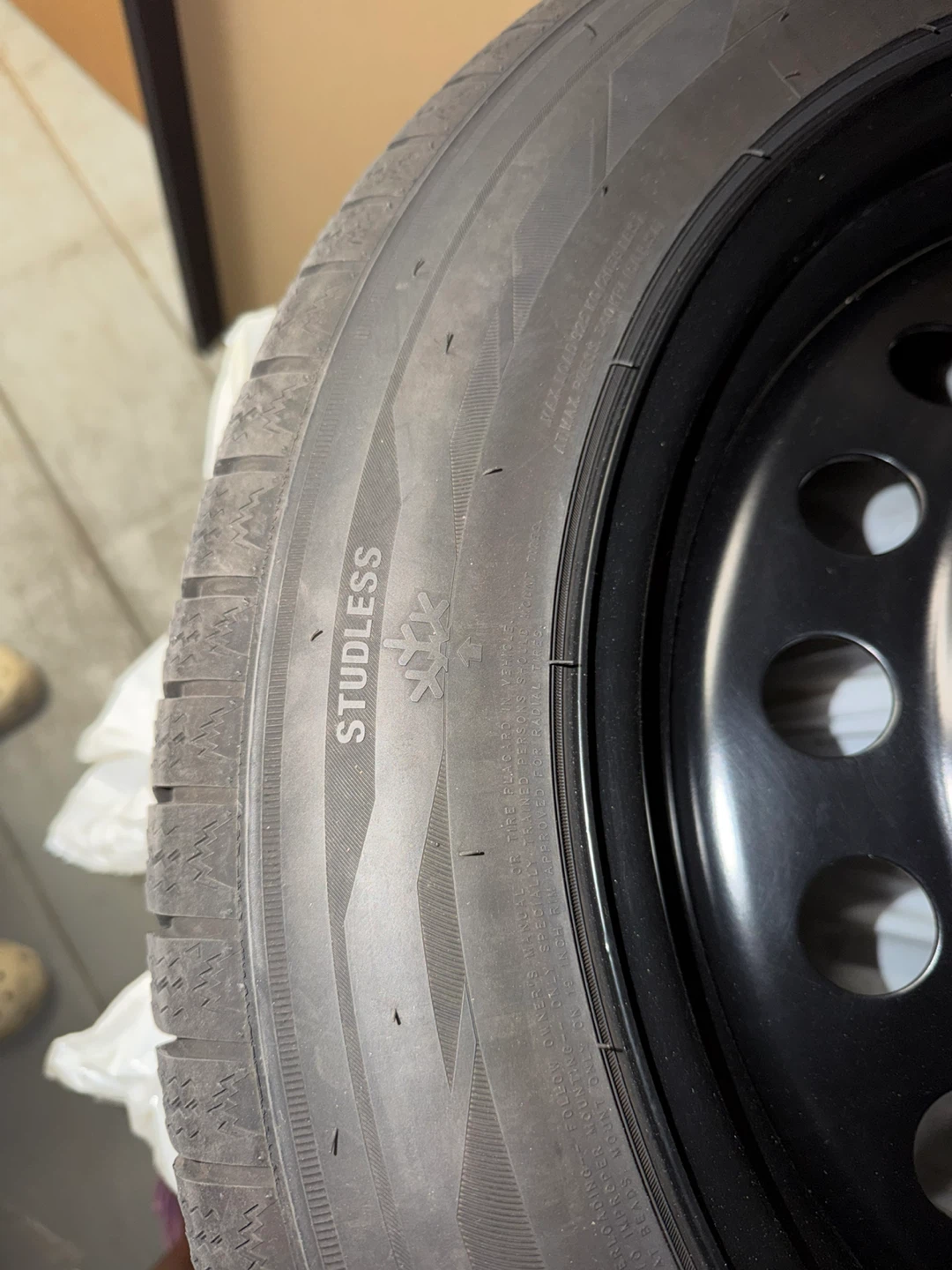 2-days left! SUV WINTER 235/55R19 Tires with Threading - photo 3